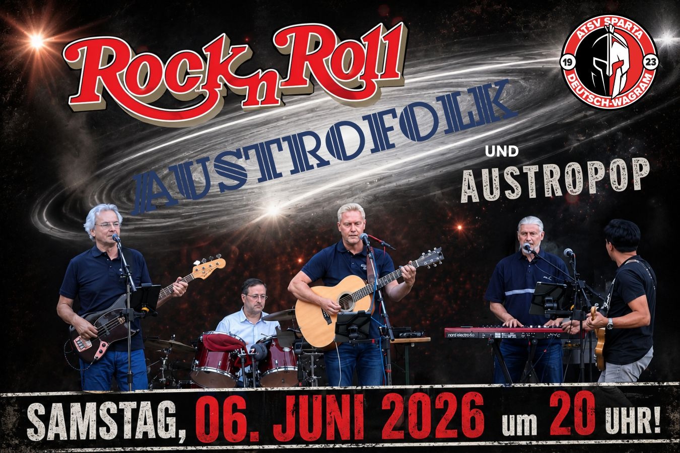 Austrofolk live beim ATSV SPARTA Deutsch Wagram Sommerfest